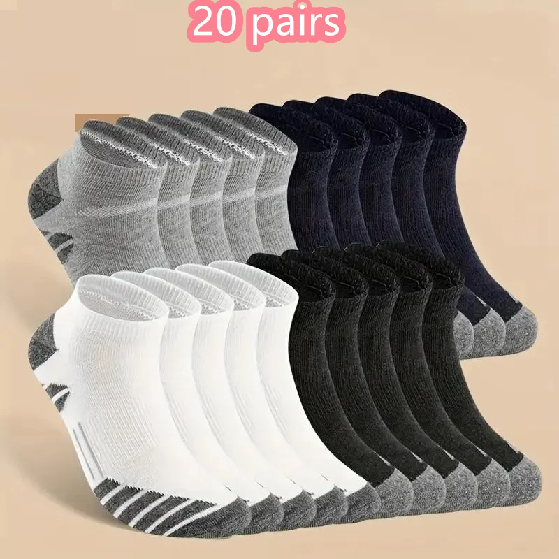Athletic Sock Cushion - 1/10/20 pares de meias atléticas de