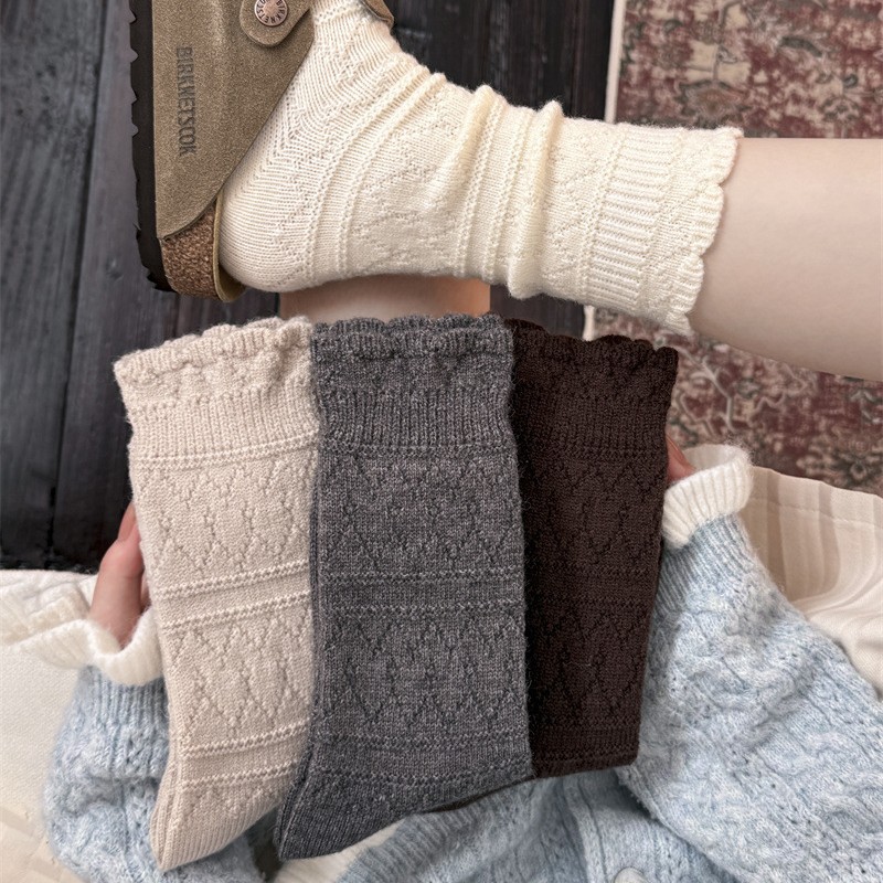 Boot Sock Slouchy - 1 Par de Meias de Lã