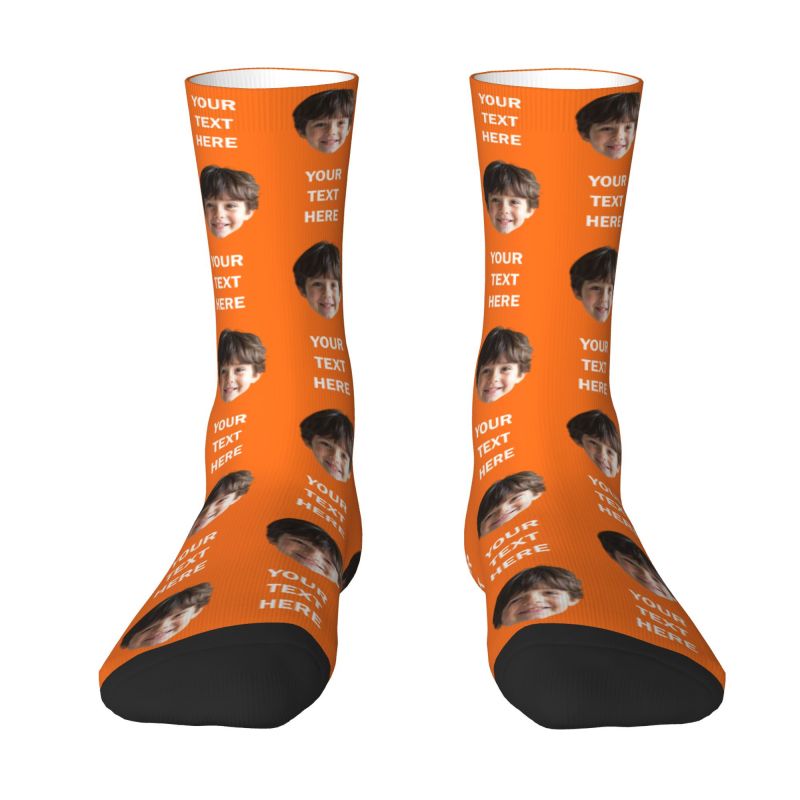 Meias personalizadas com texto - Dress Sock Men avaliação e preço
