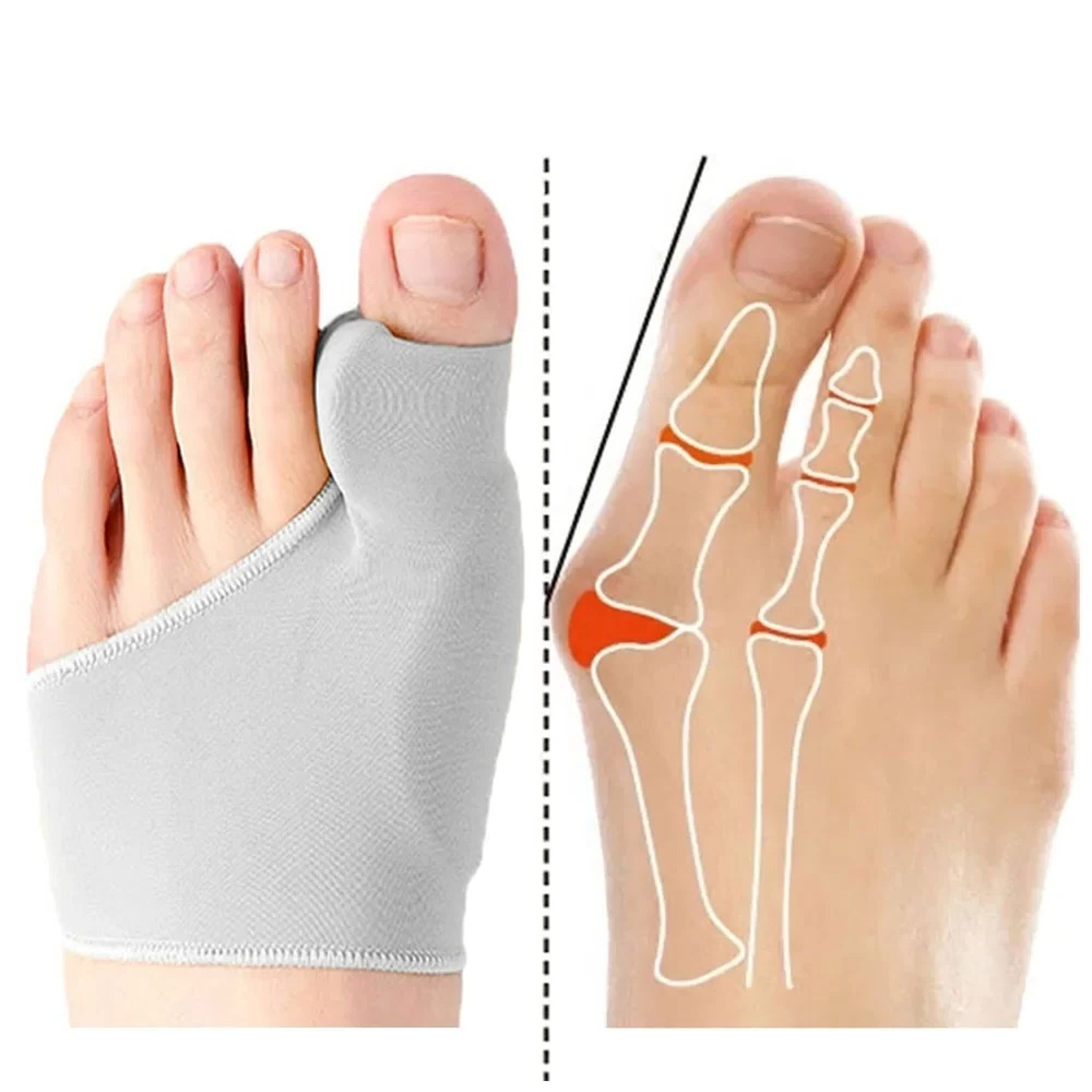 1/2 par separador de dedo do p - Ankle Brace Sock avaliação e preço