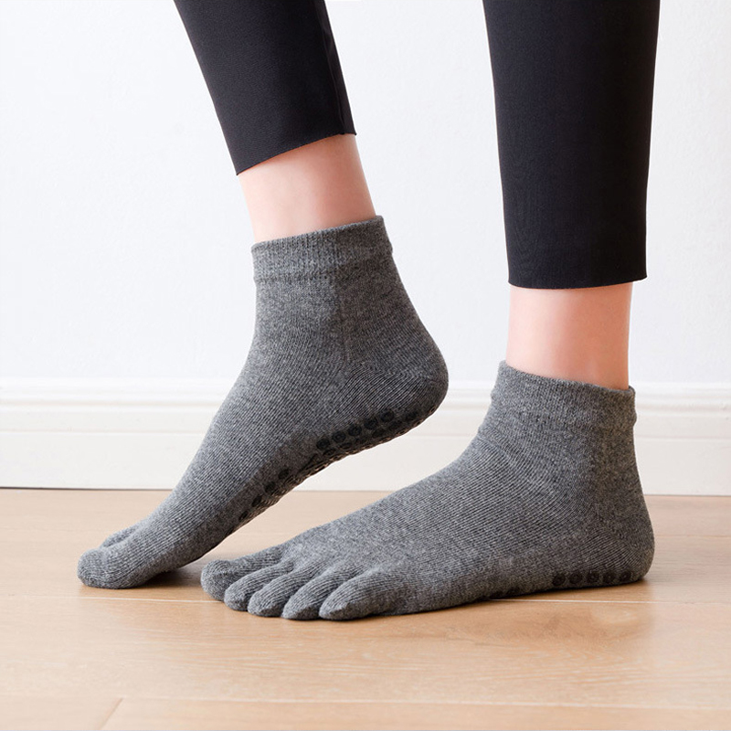 Anti-deslizamento feminino mei - Grip Sock Yoga avaliação e preço