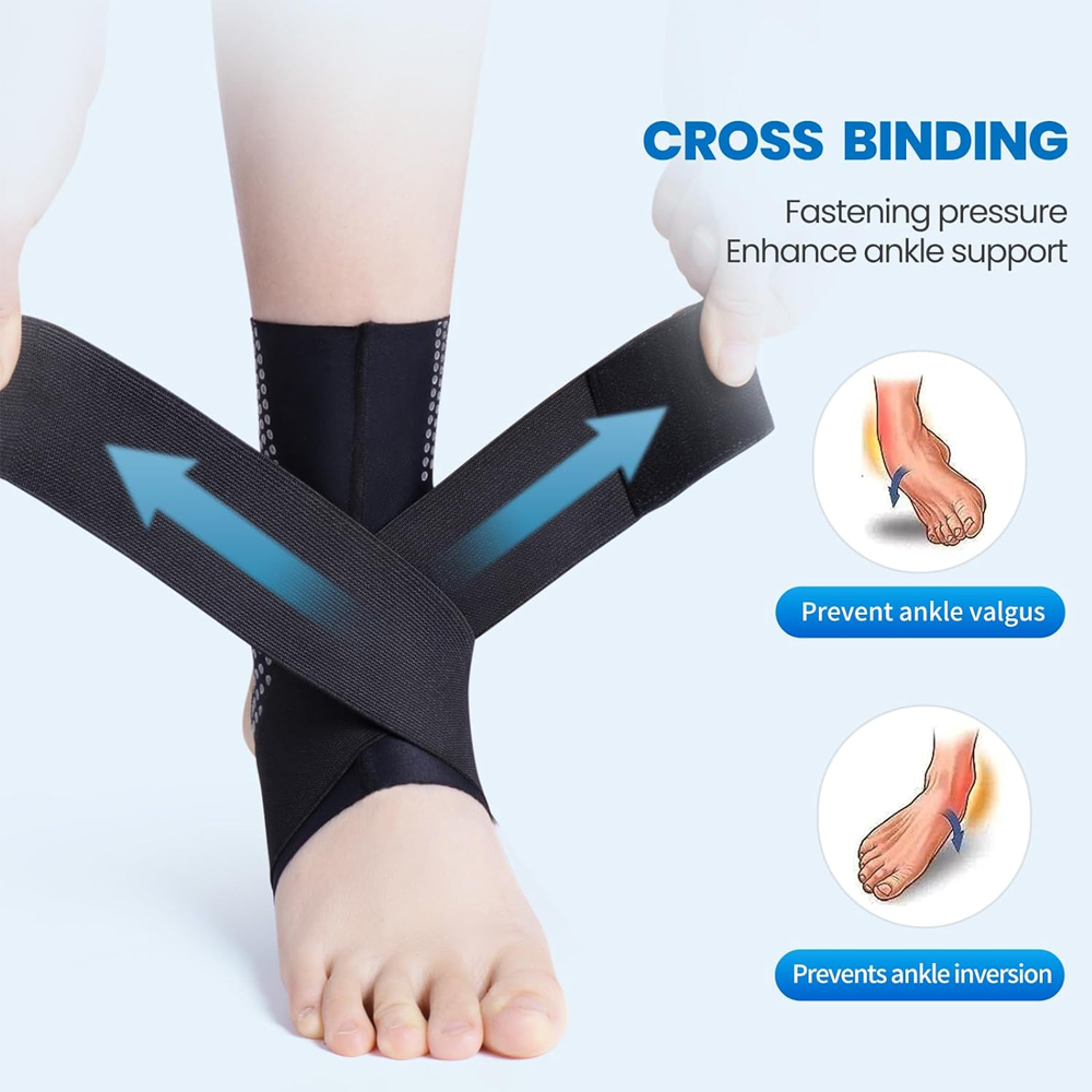 1 pçs compressão ajustável tor - Ankle Brace Sock avaliação e preço