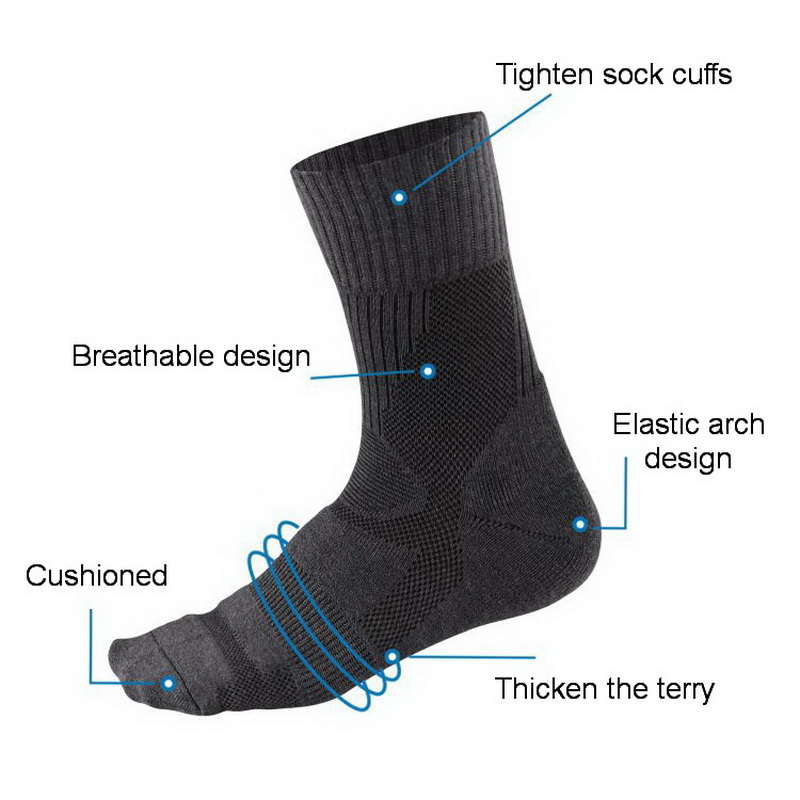 meia termica masculina de lã m - Thermal Sock Winter avaliação e preço