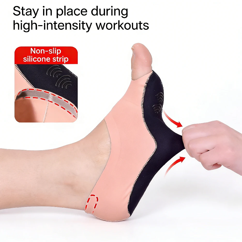 1 par de meias de ioga sem ded - Grip Sock Yoga avaliação e preço