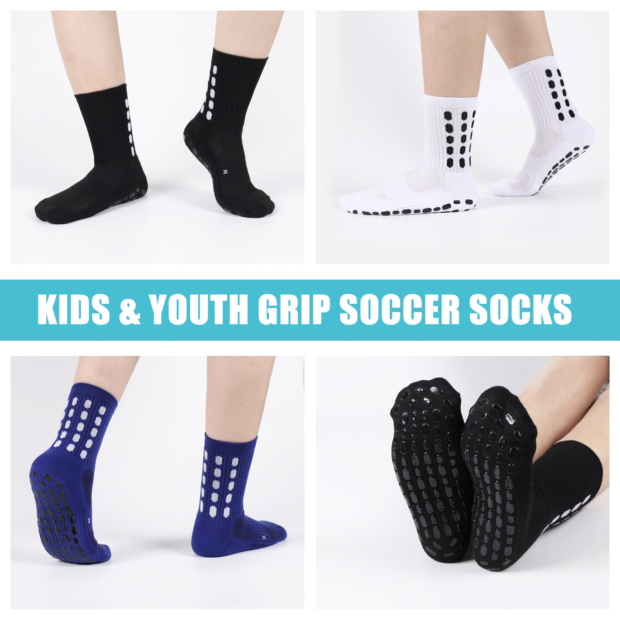 4/8 pares crianças meias de fu - Athletic Sock Cushion avaliação e preço