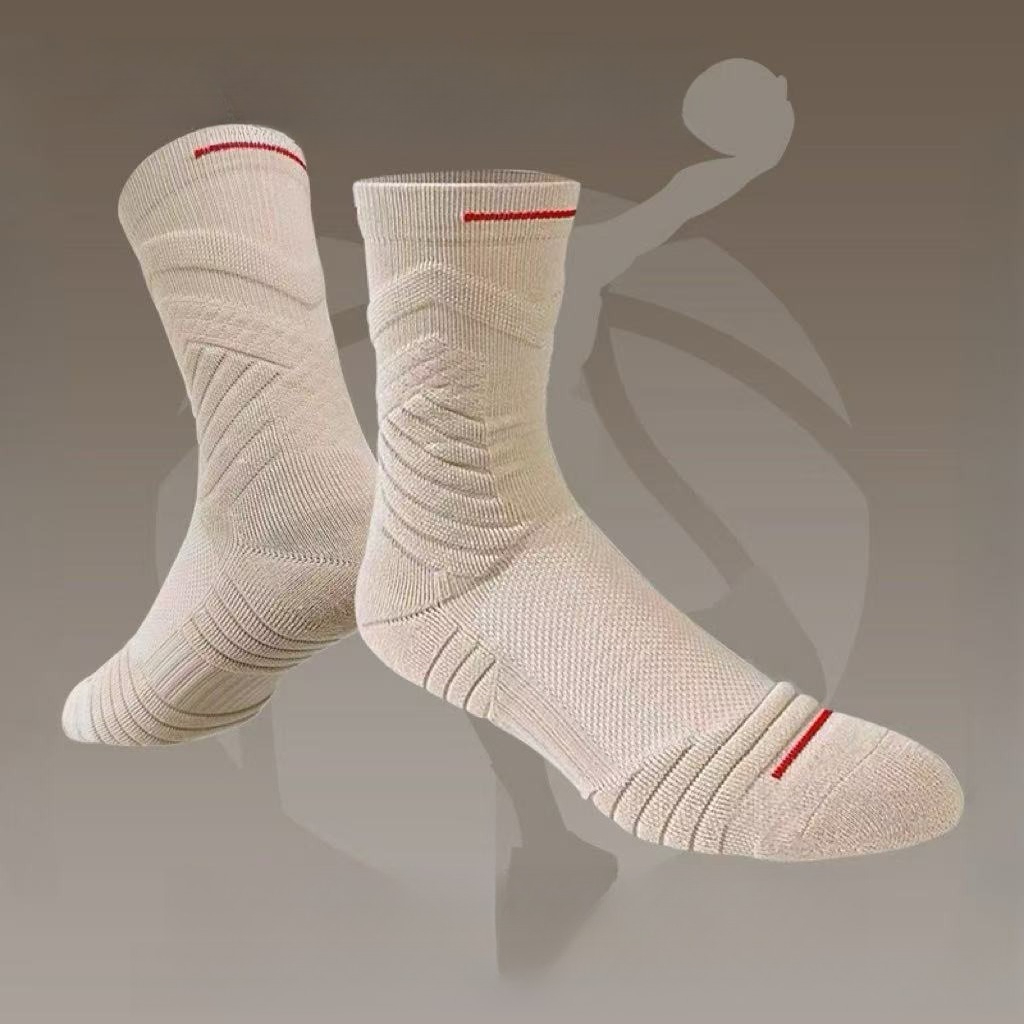 1 par de meias masculinas para - Athletic Sock Cushion avaliação e preço