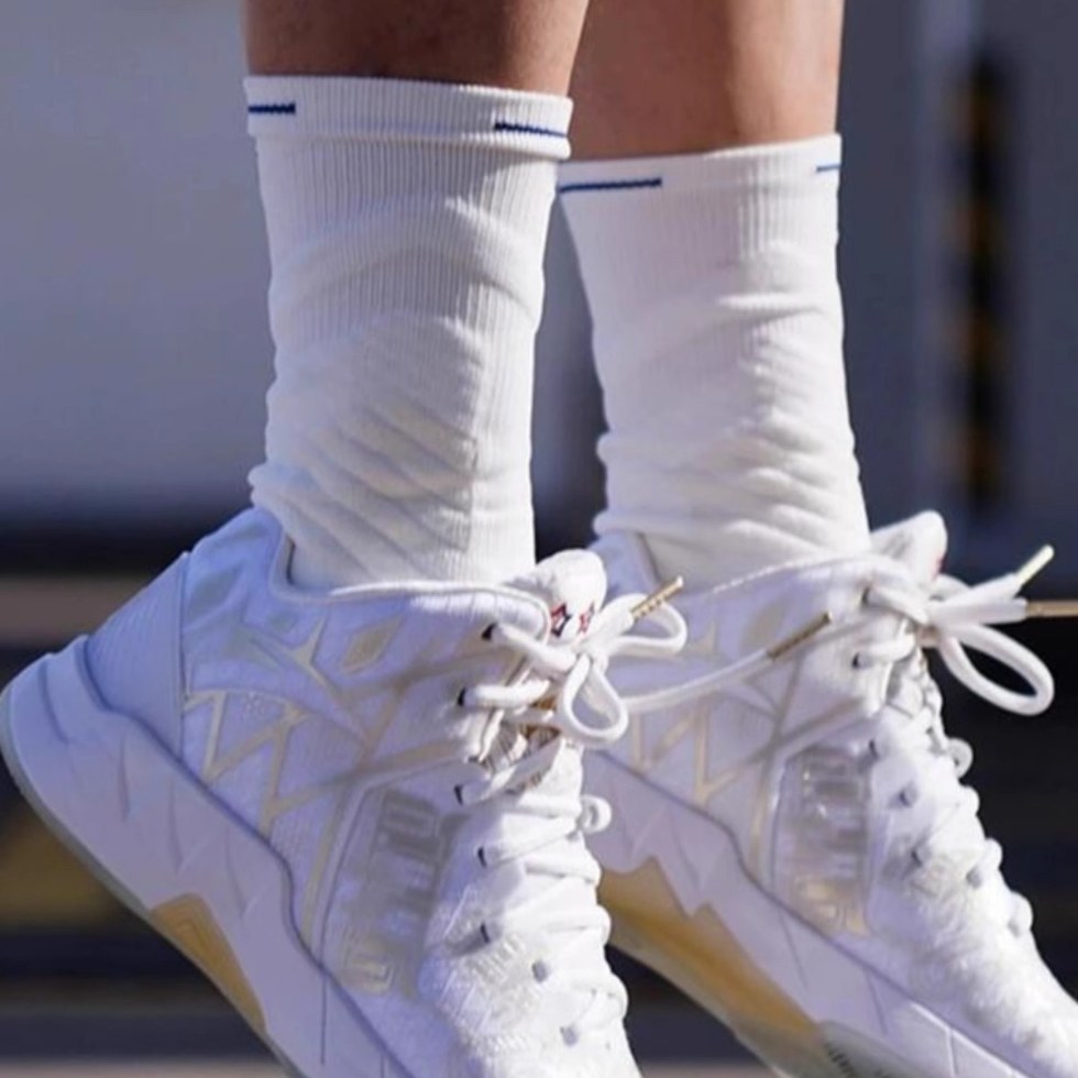 1 par de meias masculinas para - Athletic Sock Cushion avaliação e preço