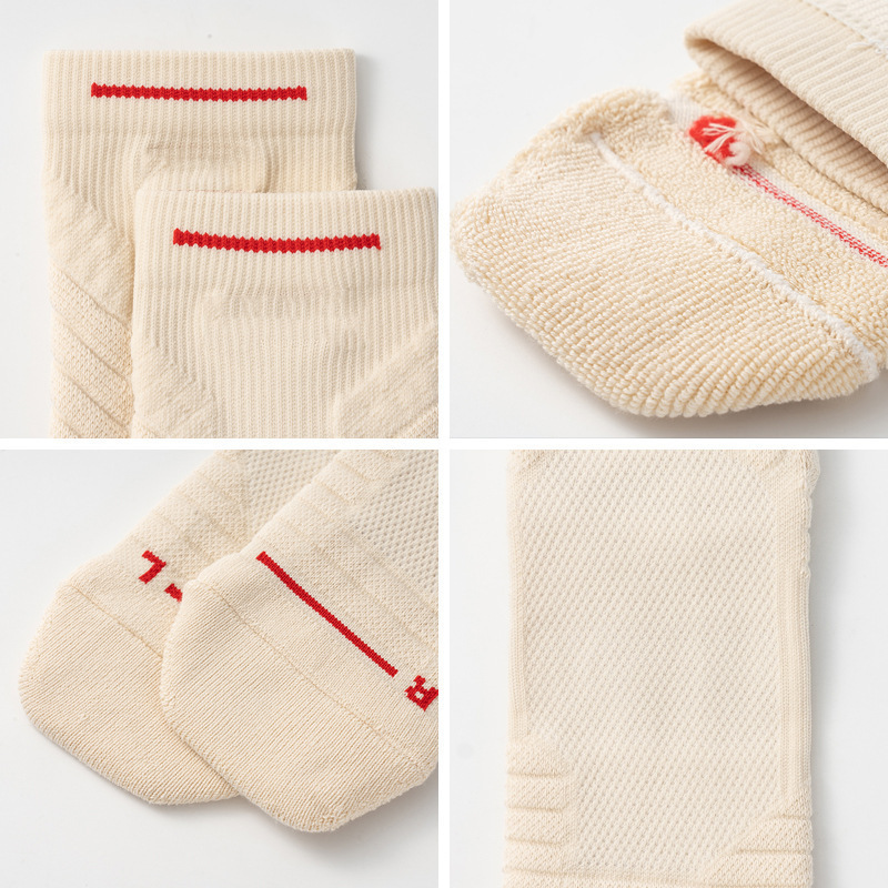1 par de meias masculinas para - Athletic Sock Cushion avaliação e preço