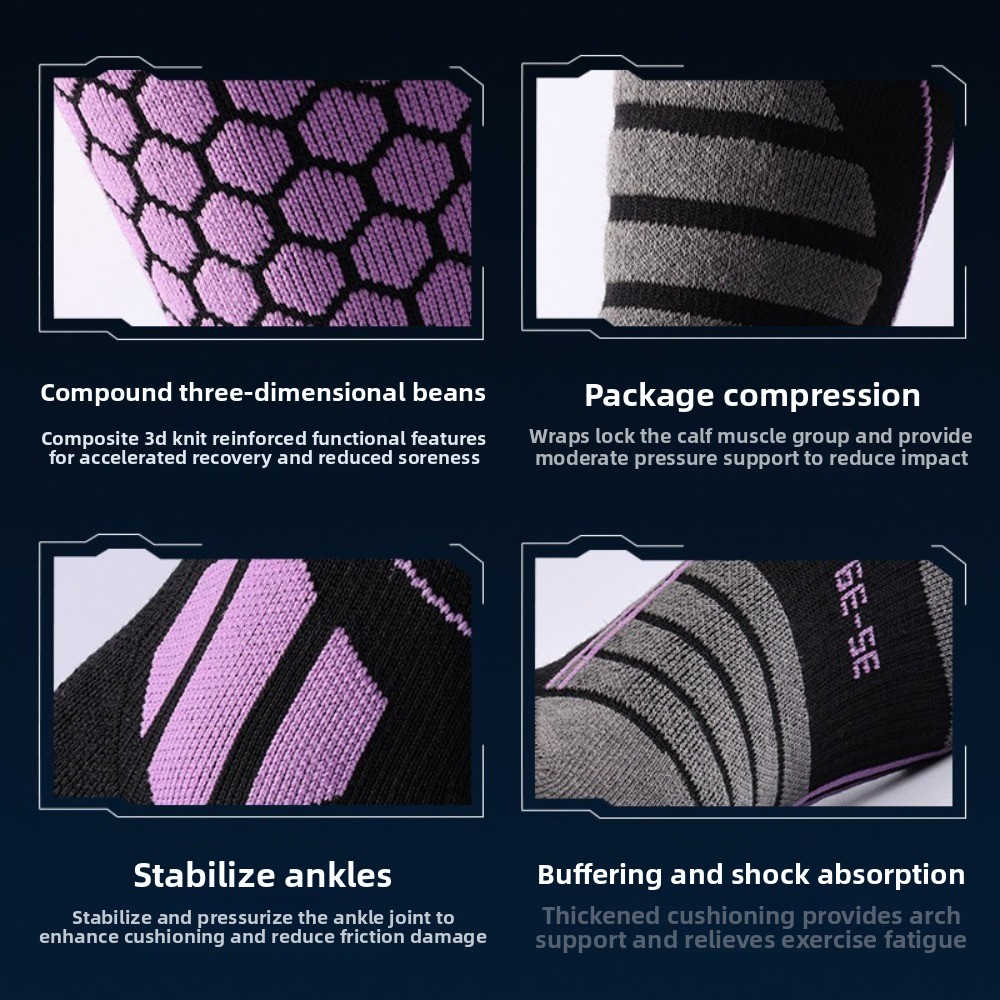 Novas Meias de Esqui Reforçada - Thermal Sock Winter avaliação e preço