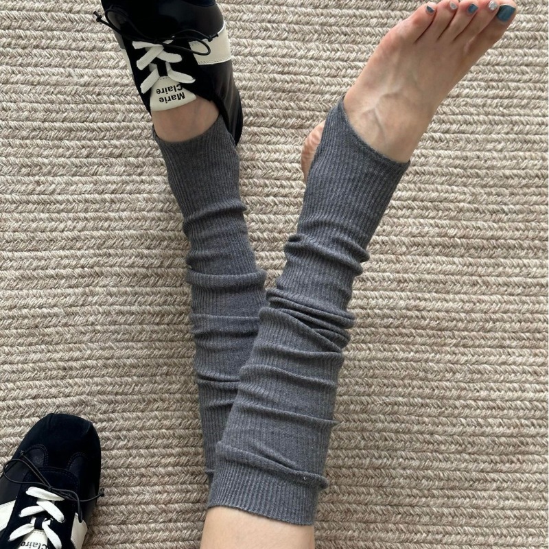 Meias femininas de tricô cano  - Boot Sock Slouchy avaliação e preço